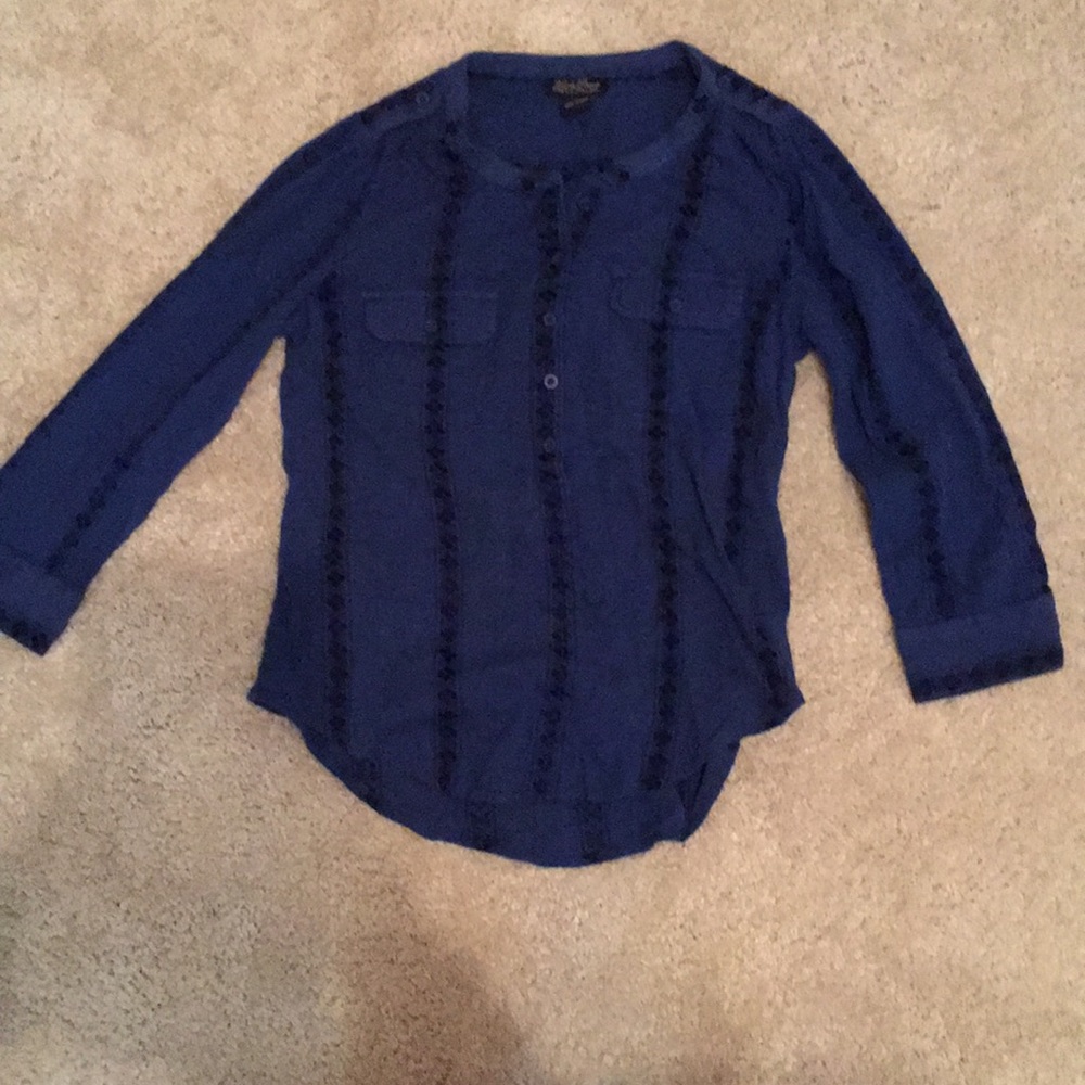lucky brand blouse type shirt